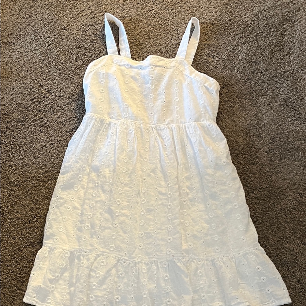 Cat & Jack White Eyelet Sundress
